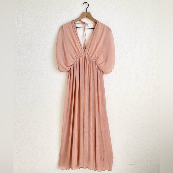 Zara Dresses & Skirts - Zara Pleated Midi Dress